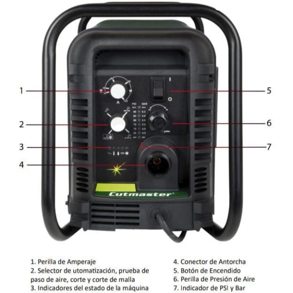 CORTADOR PLASMA CUTMASTER 102 MARCA VICTOR