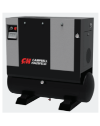 Compresor de Tornillo Campbell Hausfeld 3 en 1 De 20hp Tanque 500lt 220v Trifásico con Secador
