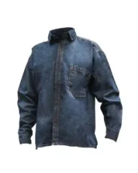 Camisa Prelavada Azul Talla 36