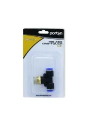 Tee Aire 1/4" One-Touch Prtn