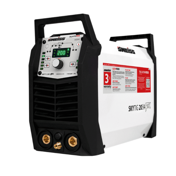 SOLDADOR INVERSOR SWEISS SKY TIG 2034 DC (Corriente directa o continua)