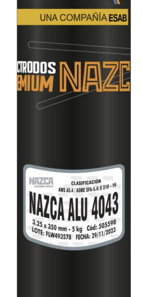 NAZCA DUR MN 3.25MM 1/8" 5.00KG LT