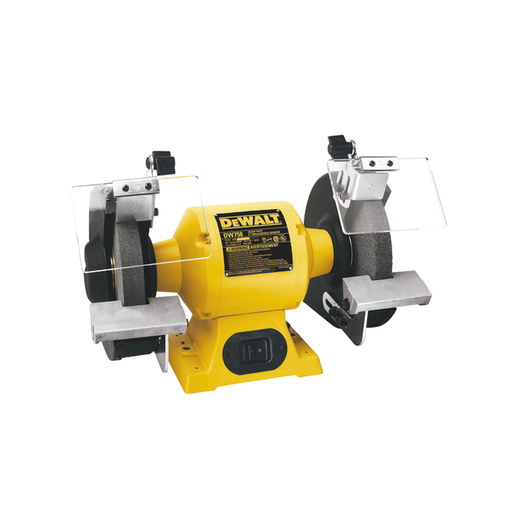 ESMERILADORA DE BANCO 8" - 5/8" - 205MM - 4.2AC (AMP) - 3/4HP DEWALT Ref: 22080DW758